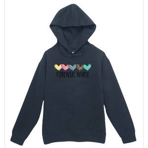 Novelty Forensic Nurse Life Heart Love Nurse Appreciation Gift Urban Pullover Hoodie