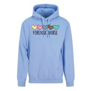 Novelty Forensic Nurse Life Heart Love Nurse Appreciation Gift Unisex Surf Hoodie