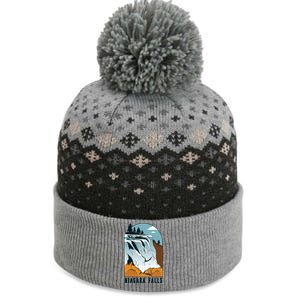 Niagara Falls The Baniff Cuffed Pom Beanie