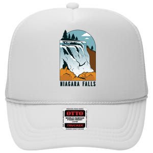 Niagara Falls High Crown Mesh Back Trucker Hat