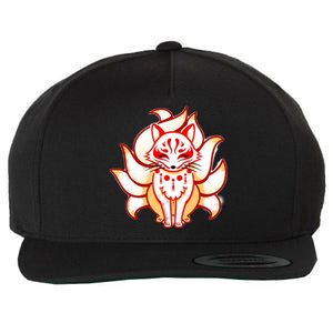 Ninetailed Fox Wool Snapback Cap