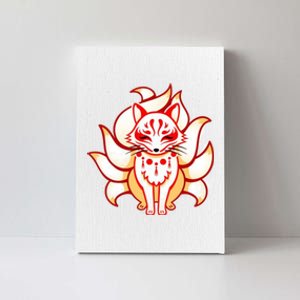 Ninetailed Fox Canvas