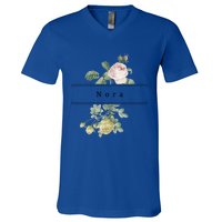 Nora First Name Vintage Roses Wedding Shower Rose Cool Gift V-Neck T-Shirt