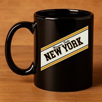 Niagara Falls New York Varsity Logo 11oz C Handle Ceramic Mug