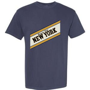 Niagara Falls New York Varsity Logo Garment-Dyed Heavyweight T-Shirt