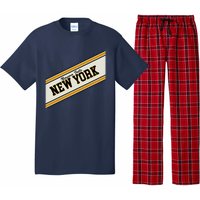 Niagara Falls New York Varsity Logo Pajama Set