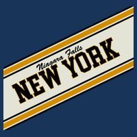 Niagara Falls New York Varsity Logo Womens Tank Top