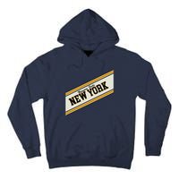 Niagara Falls New York Varsity Logo Tall Hoodie