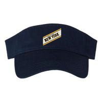 Niagara Falls New York Varsity Logo Valucap Bio-Washed Visor