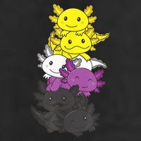 Nonbinary Flag Non Binary Pride LGBTQ Axolotl Cool Comfort Performance Bucket Hat
