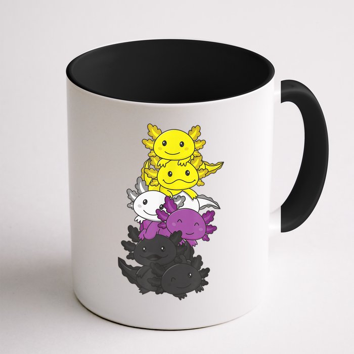 Nonbinary Flag Non Binary Pride LGBTQ Axolotl Mug