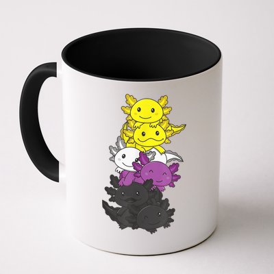 Nonbinary Flag Non Binary Pride LGBTQ Axolotl Mug