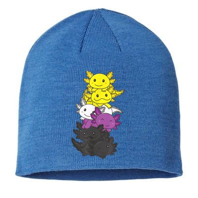Nonbinary Flag Non Binary Pride LGBTQ Axolotl Sustainable Beanie