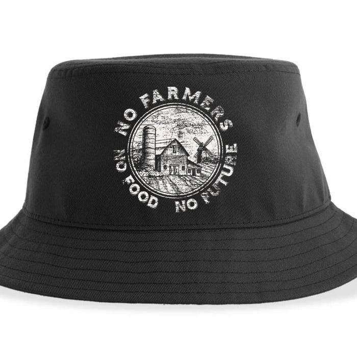 No Farmers No Food No Future Sustainable Bucket Hat