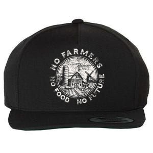 No Farmers No Food No Future Wool Snapback Cap