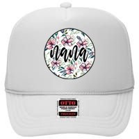 Nana Floral Nana Flowers Vintage High Crown Mesh Back Trucker Hat