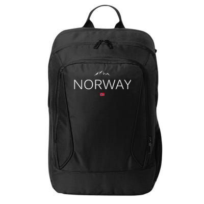 Norway Flag City Backpack