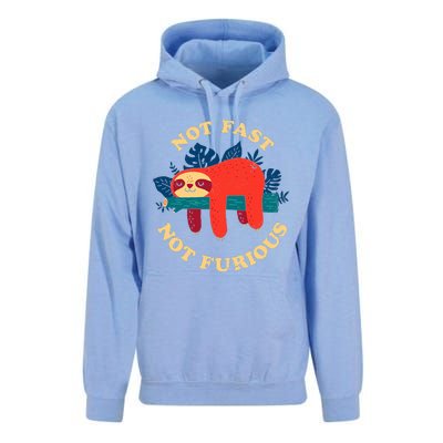 Not Fast Not Furious Dinomike Design Unisex Surf Hoodie