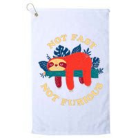 Not Fast Not Furious Dinomike Design Platinum Collection Golf Towel