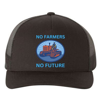 No Farmers No Future German Protest Yupoong Adult 5-Panel Trucker Hat