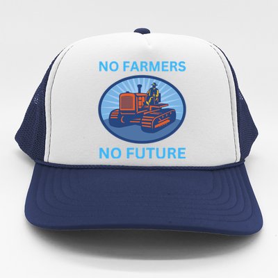 No Farmers No Future German Protest Trucker Hat