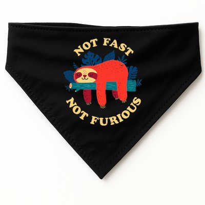 Not Fast Not Furious Dinomike Design USA-Made Doggie Bandana