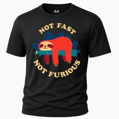 Not Fast Not Furious Dinomike Design Performance Shirt