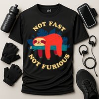 Not Fast Not Furious Dinomike Design Performance Shirt
