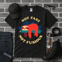 Not Fast Not Furious Dinomike Design Tall T-Shirt
