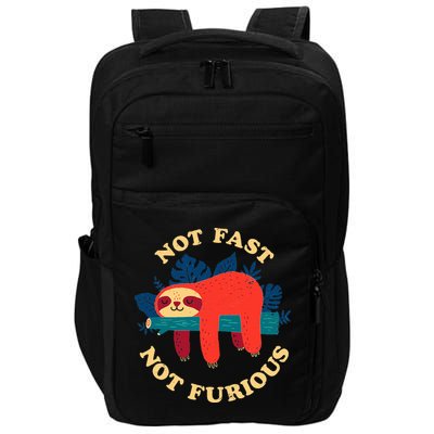 Not Fast Not Furious Dinomike Design Impact Tech Backpack