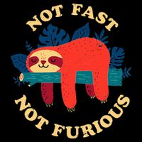 Not Fast Not Furious Dinomike Design 16 in Basic Backpack