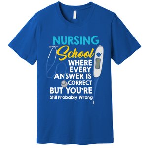 Nursing Future Nurse Nursing Student Nursing School Gift Premium T-Shirt