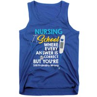 Nursing Future Nurse Nursing Student Nursing School Gift Tank Top