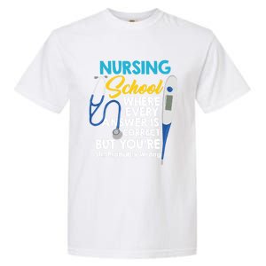 Nursing Future Nurse Nursing Student Nursing School Gift Garment-Dyed Heavyweight T-Shirt