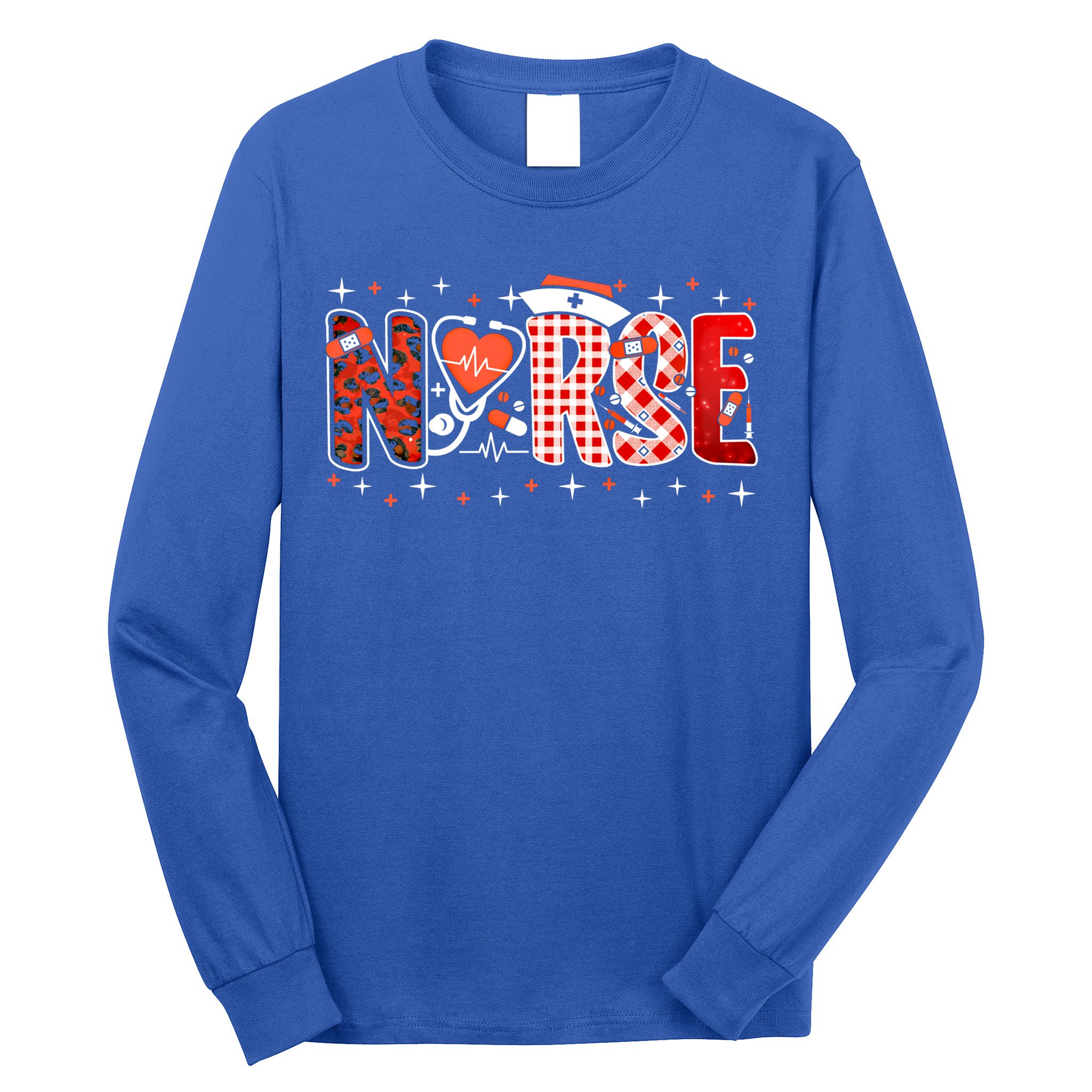 Nurse Funny Nursing Care Profession Health Recover Medical Gift Long Sleeve Shirt