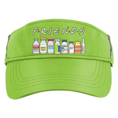 Nurse Friends Adult Drive Performance Visor