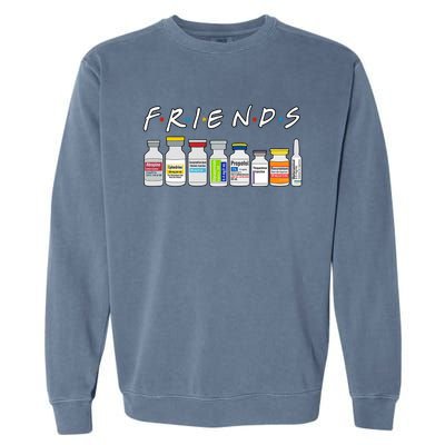 Nurse Friends Garment-Dyed Sweatshirt