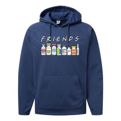 Nurse Friends Performance Fleece Hoodie