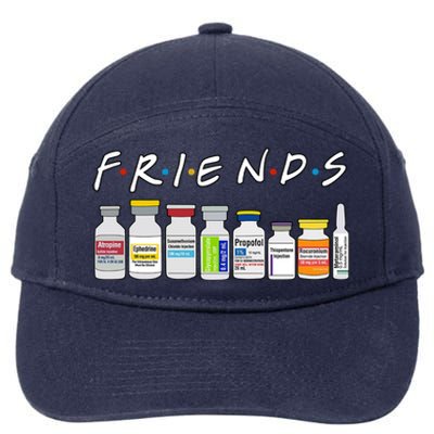 Nurse Friends 7-Panel Snapback Hat