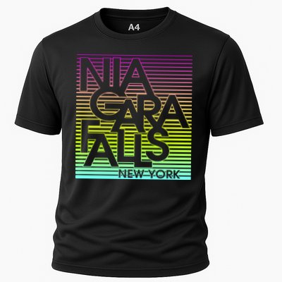 Niagara Falls New York Neon Performance Shirt