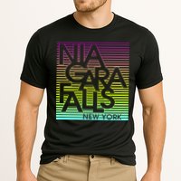 Niagara Falls New York Neon Cooling Performance Crew T-Shirt
