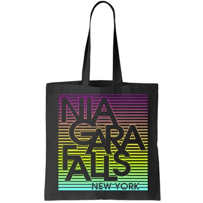Niagara Falls New York Neon Bag