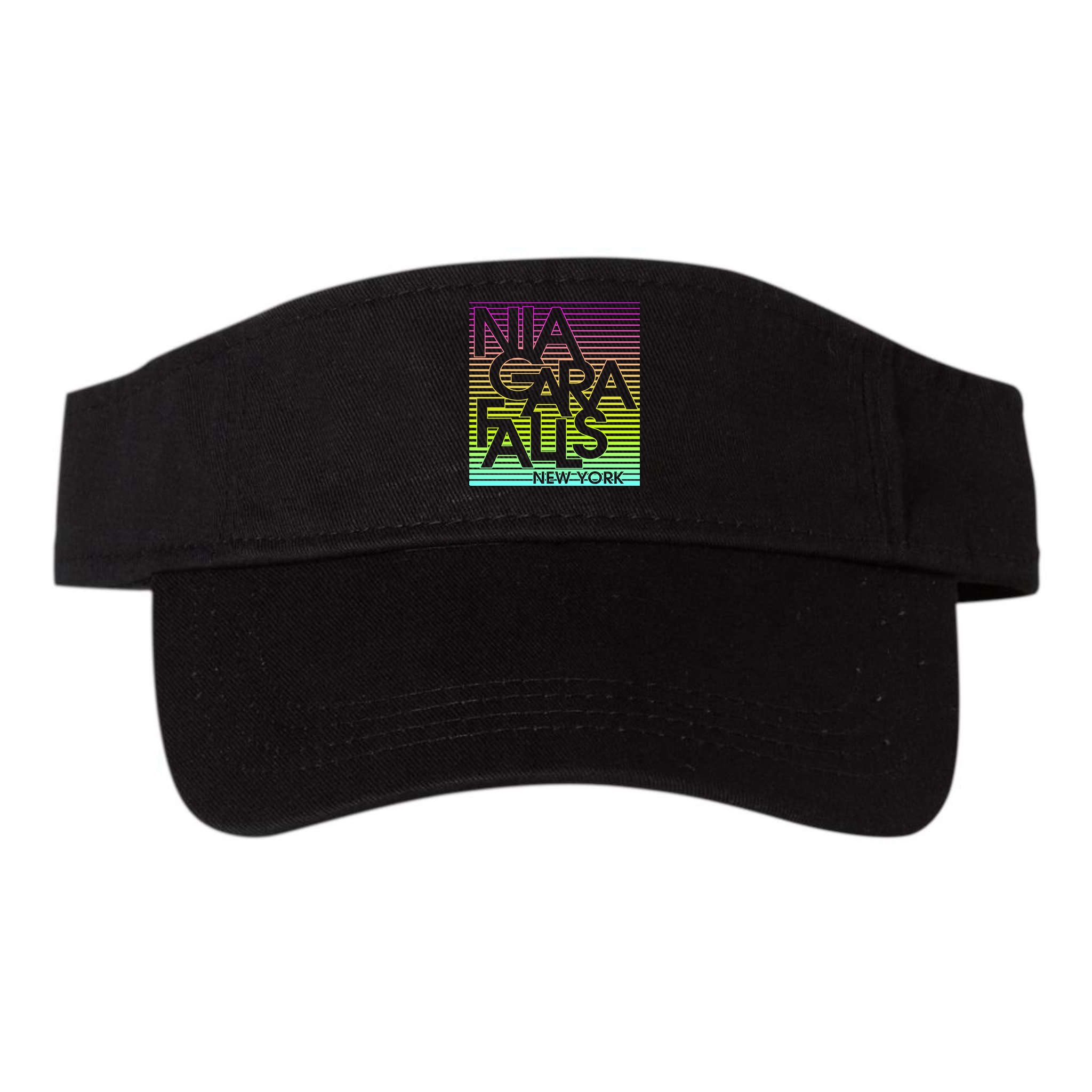 Niagara Falls New York Neon Visor