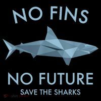 No Fins No Future Protect The Sharks Scuba Shark Safe Sharks TShirt Premium T-Shirt
