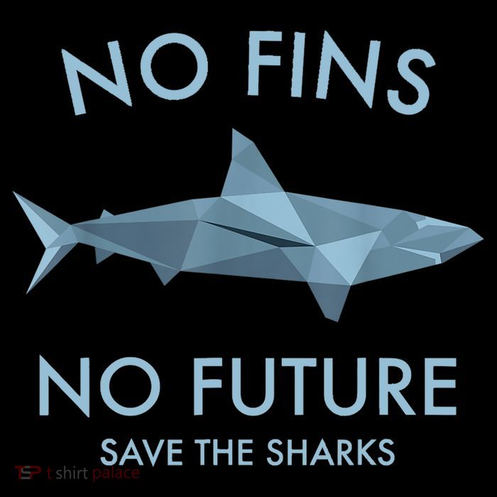 No Fins No Future Protect The Sharks Scuba Shark Safe Sharks TShirt Zip Tote Bag