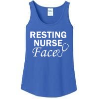 Nurse Funny Nursing Resting Nurse Face Cool Gift Ladies Essential Tank