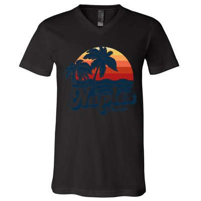 Naples Florida V-Neck T-Shirt
