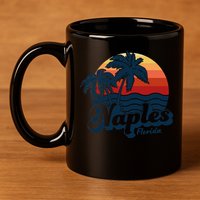 Naples Florida 11oz C Handle Ceramic Mug