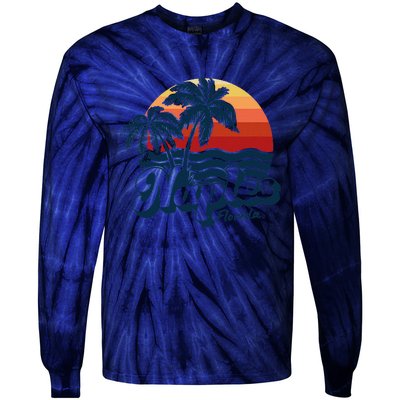 Naples Florida Tie-Dye Long Sleeve Shirt