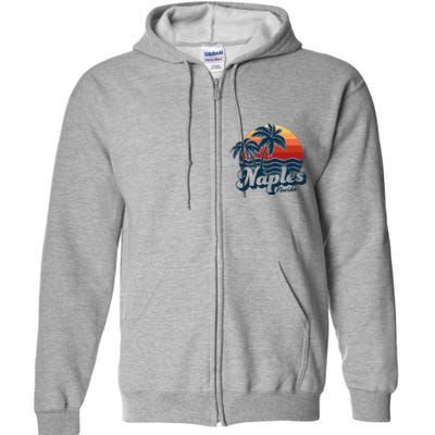 Naples Florida Full Zip Hoodie